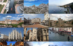 65款意大利城市建筑风景罗马米兰威尼斯风光旅游抖音视频素材