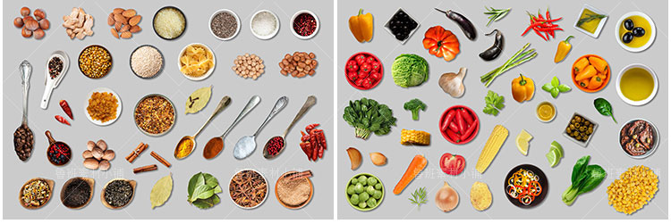 食品美食贴图样机模型psd分层UI素材披萨蔬菜水果图标海报05