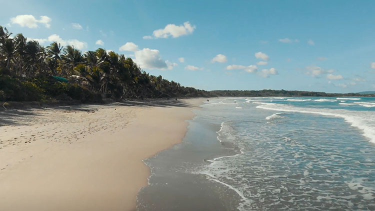 1190款唯美风景海边海滩海水日落夕阳海浪MP4实拍短视频素材05
